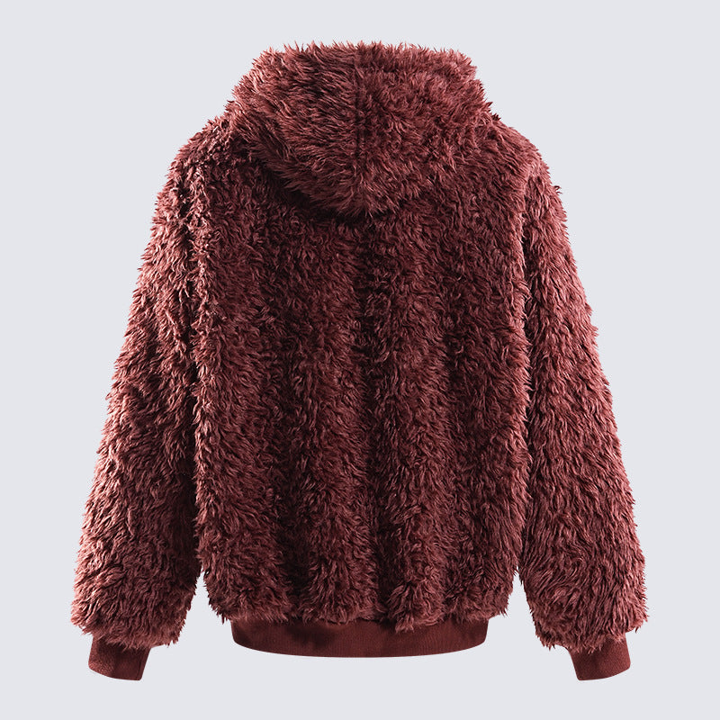 Winter Plush Hoodie