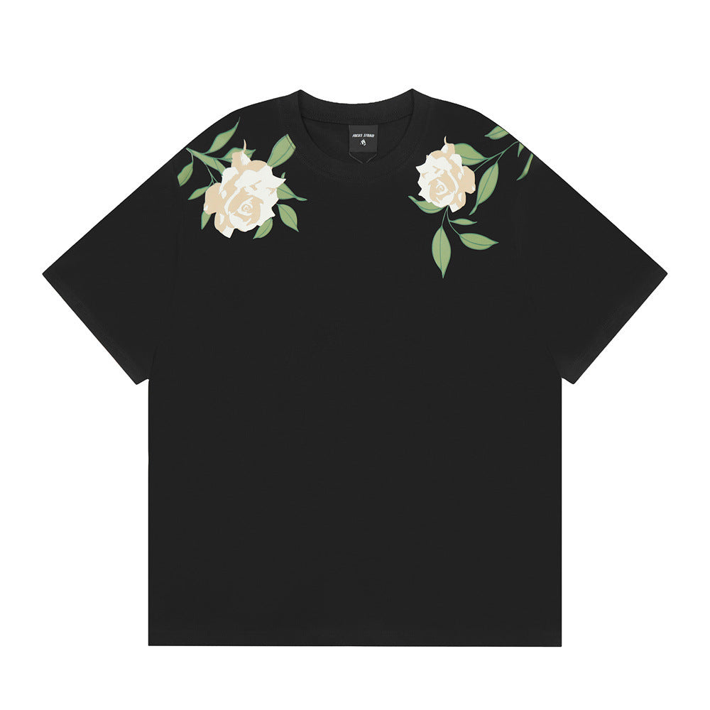 Rose Print T-shirt