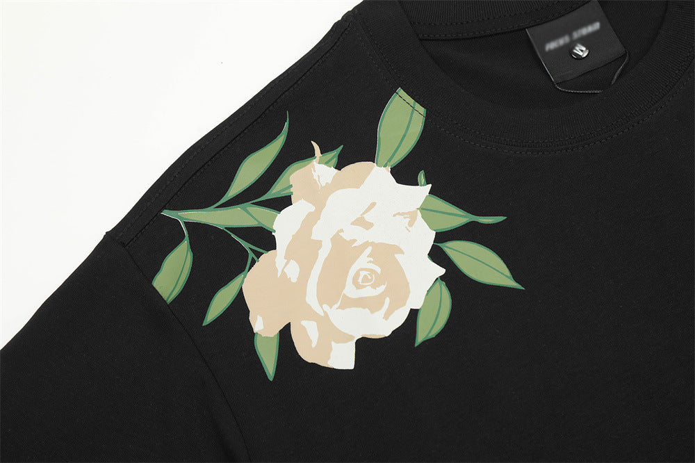 Rose Print T-shirt