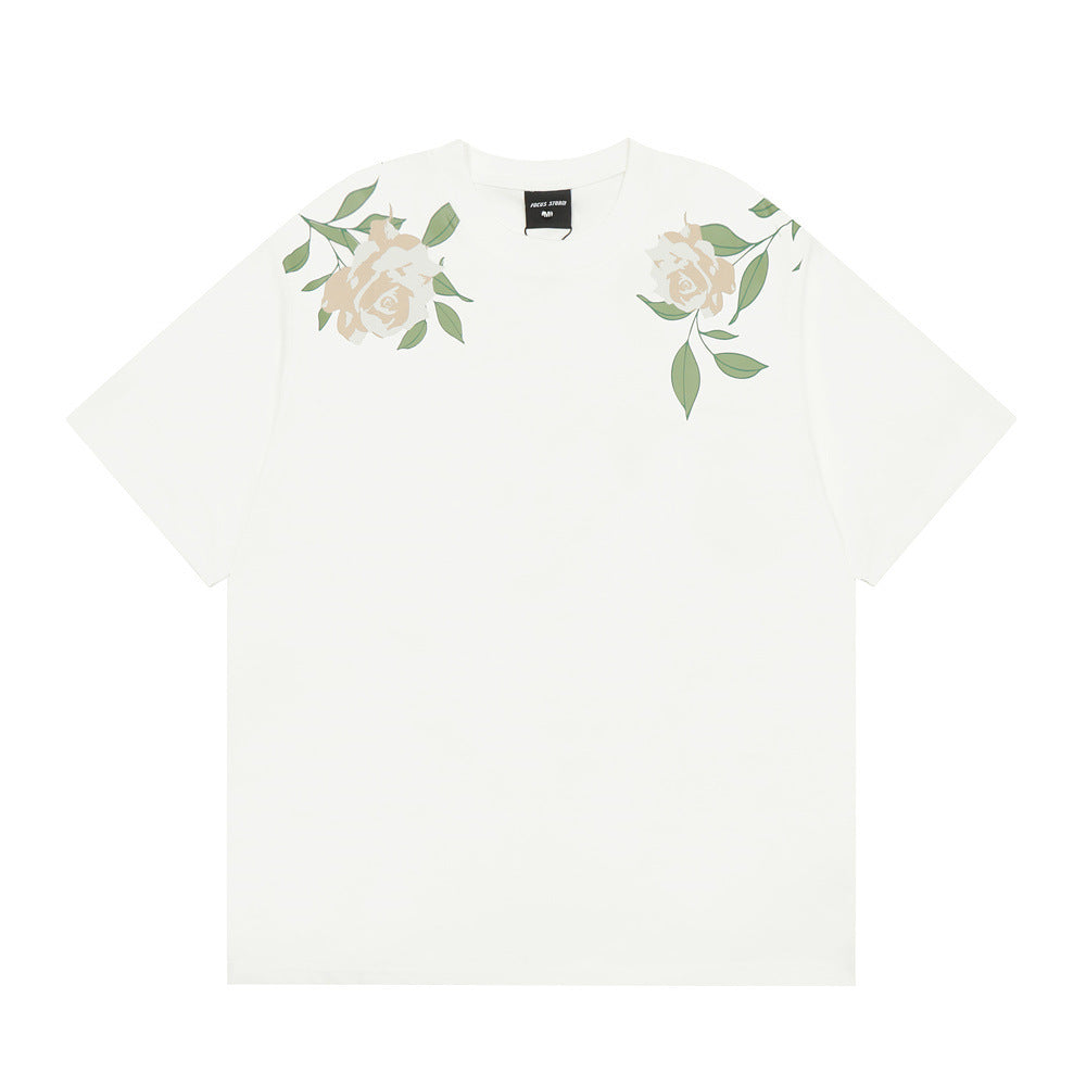 Rose Print T-shirt