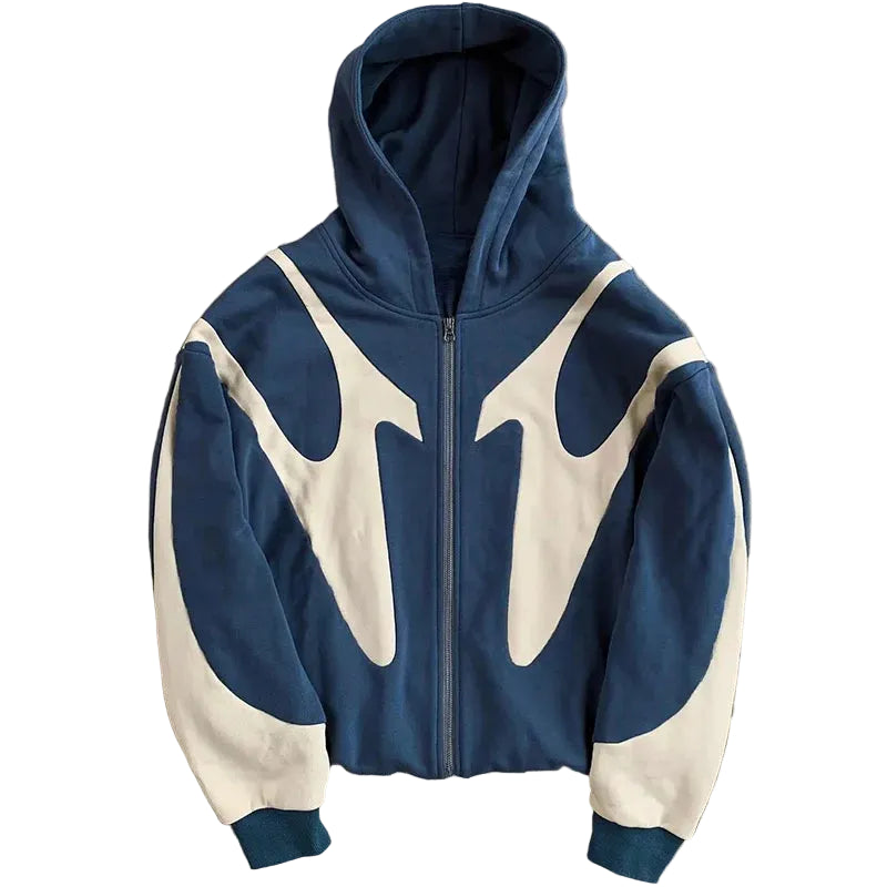Retro Future Zip-Up Hoodie
