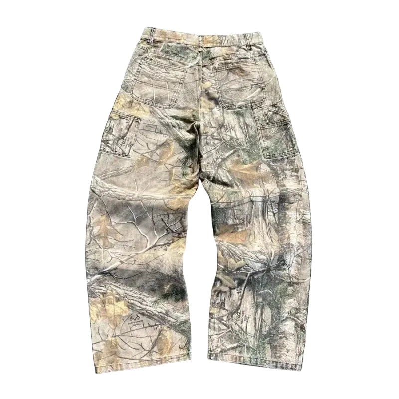 American Style Loose Camo Pants