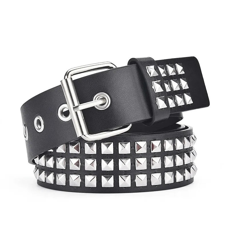Pyramid Rivet Belt