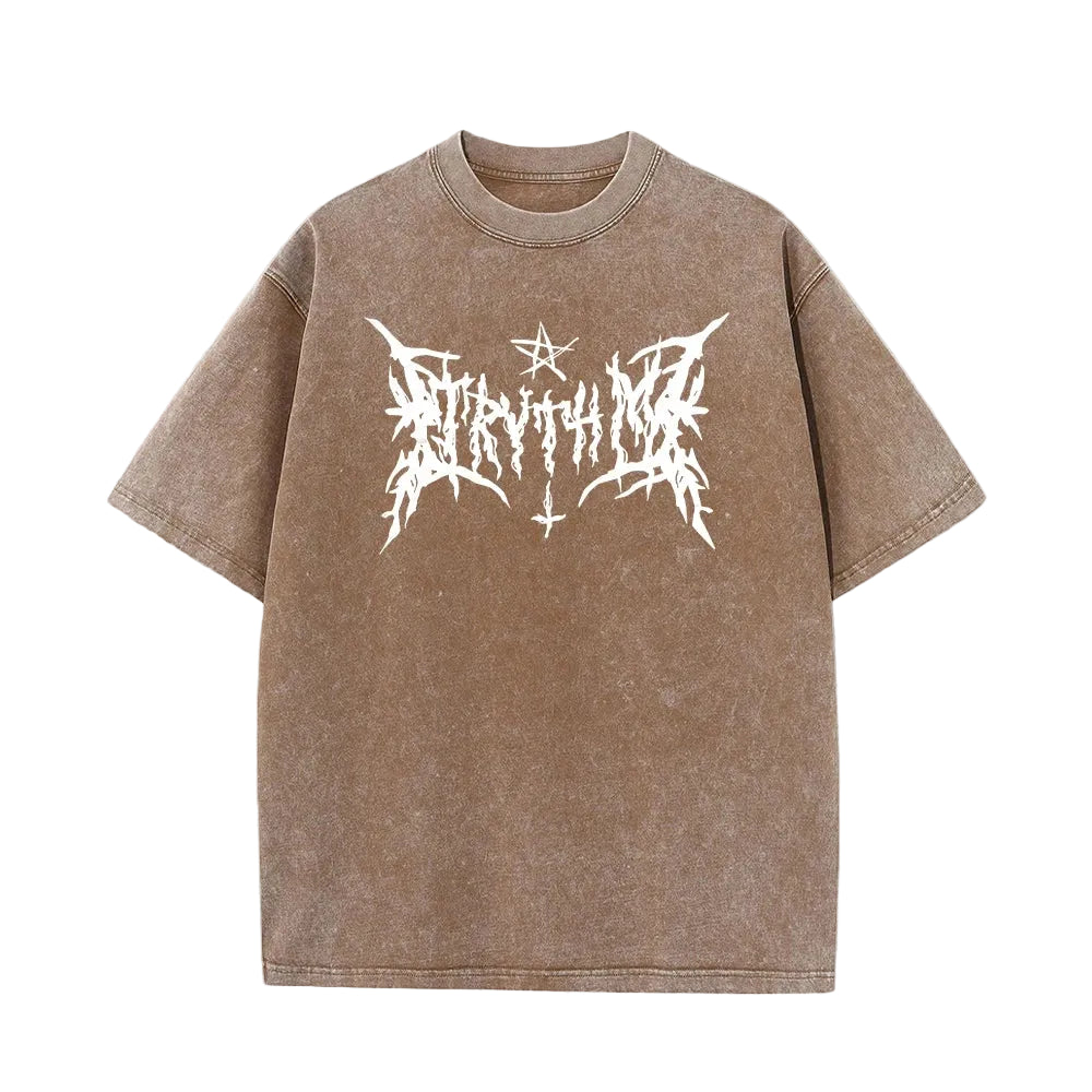 Y2K Gothic Writing Tee