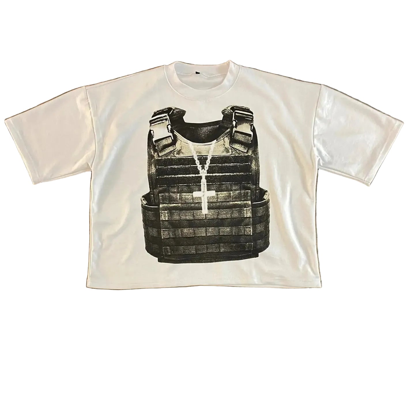 Y2K Style Bulletproof Vest Tee