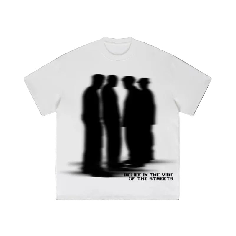 Shadow Graphic Oversize Tee