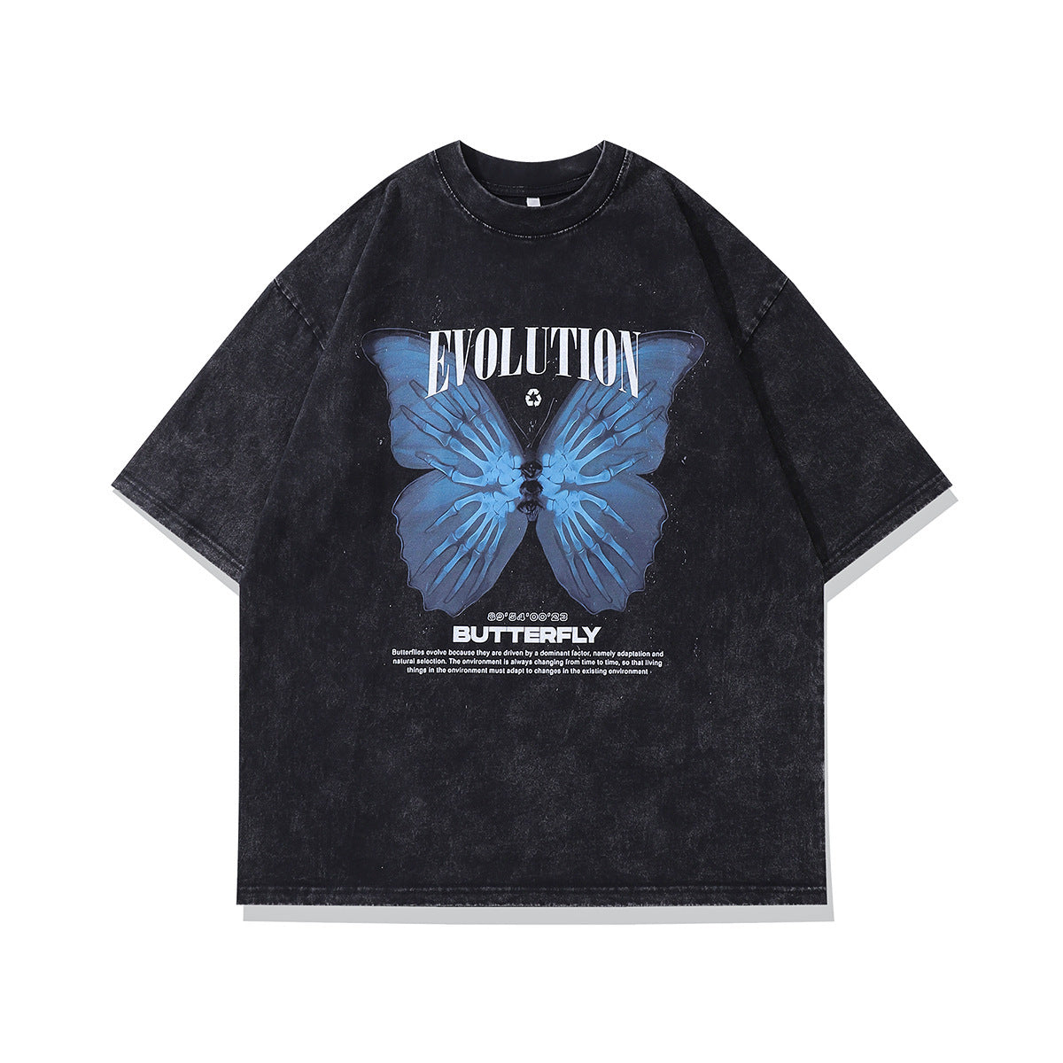 Retro Cartoon Printed T-shirt