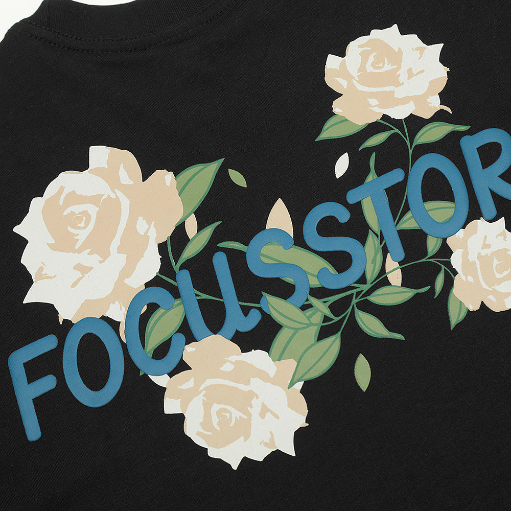 Rose Print T-shirt
